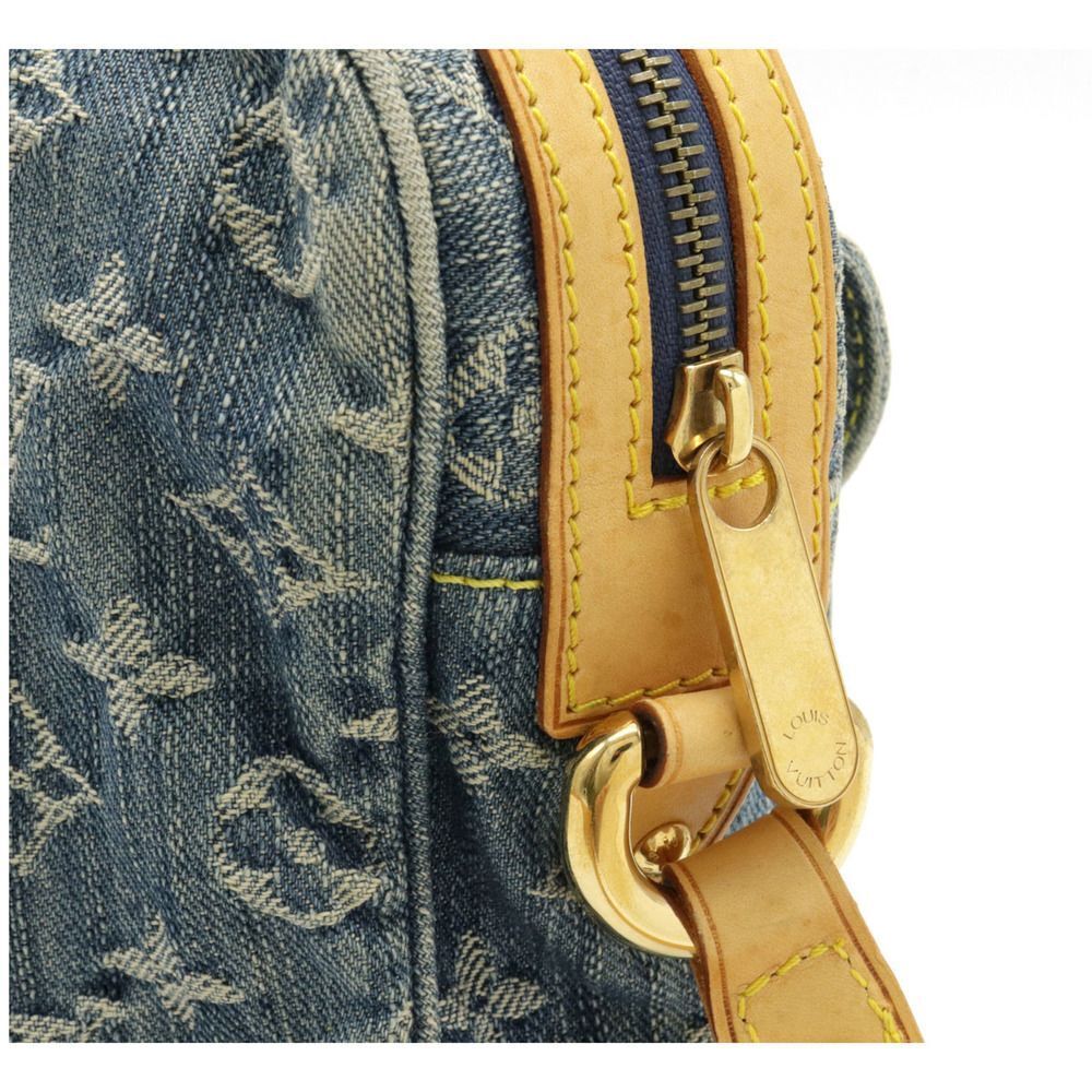 Louis Vuitton Monogram Denim Camera Bag Shoulder Bag Diagonal Blue - Picture 7 of 7